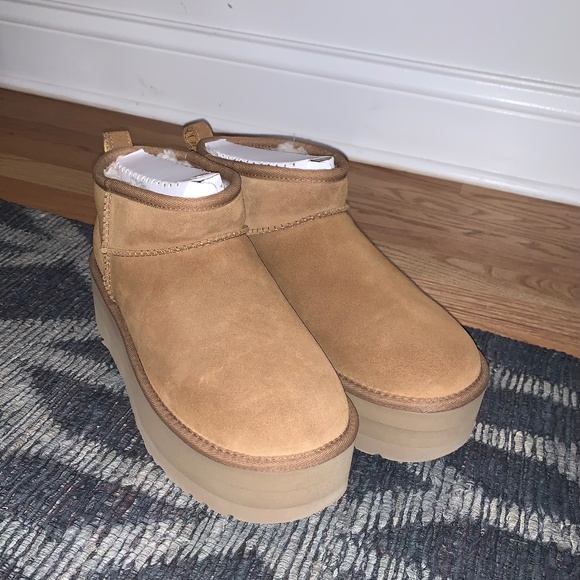UGG Shoes - Ugg Ultra Mini Platform Chestnut Size 9
